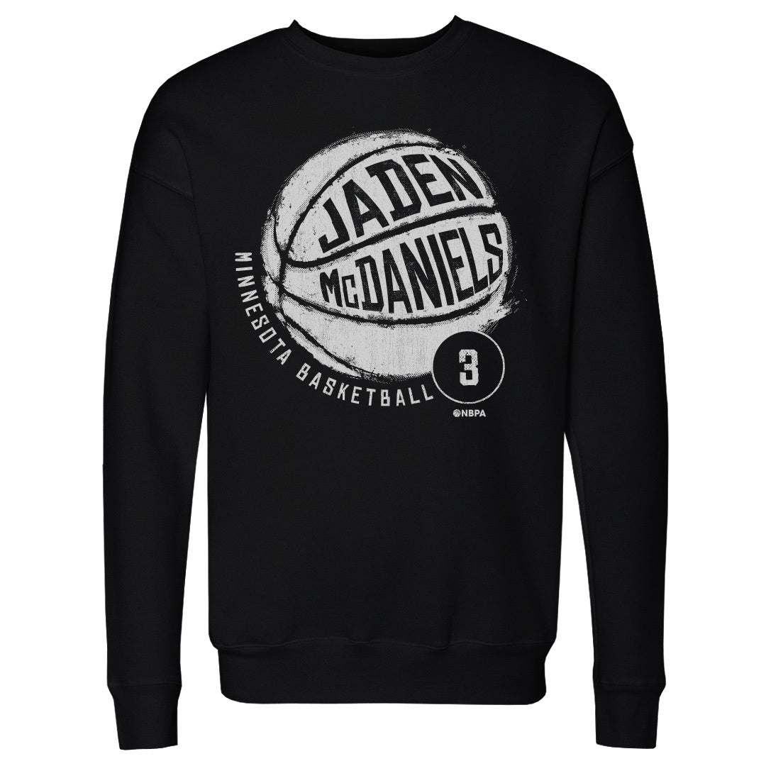 Jaden McDaniels Men&#39;s Crewneck Sweatshirt | 500 LEVEL