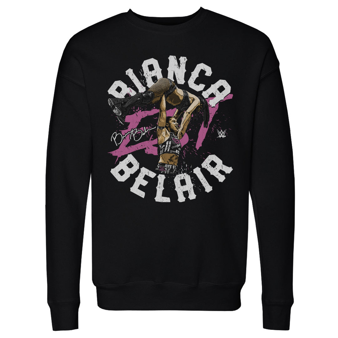 Bianca Belair Men&#39;s Crewneck Sweatshirt | 500 LEVEL