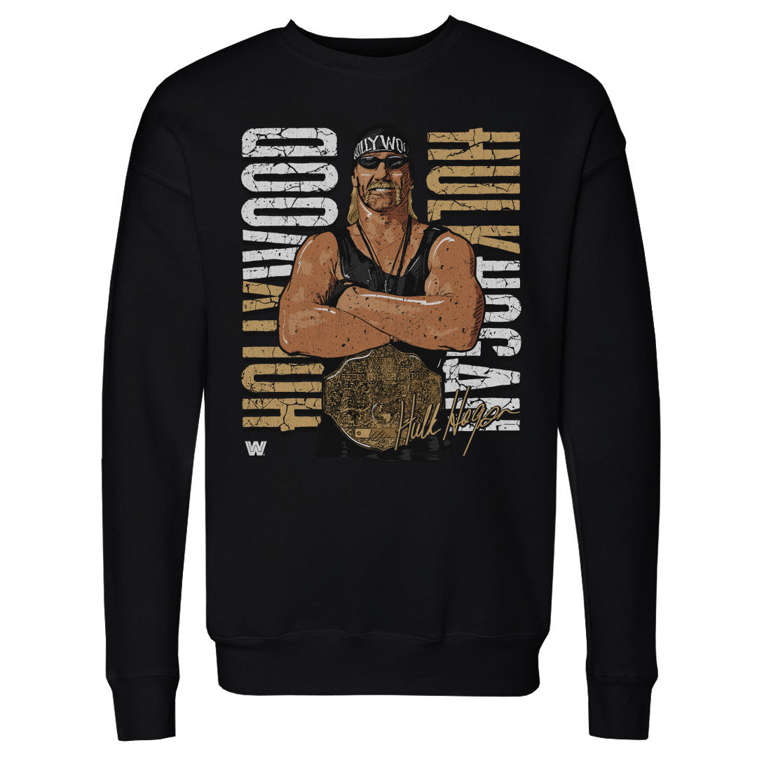 Hulk Hogan Men&#39;s Crewneck Sweatshirt | 500 LEVEL