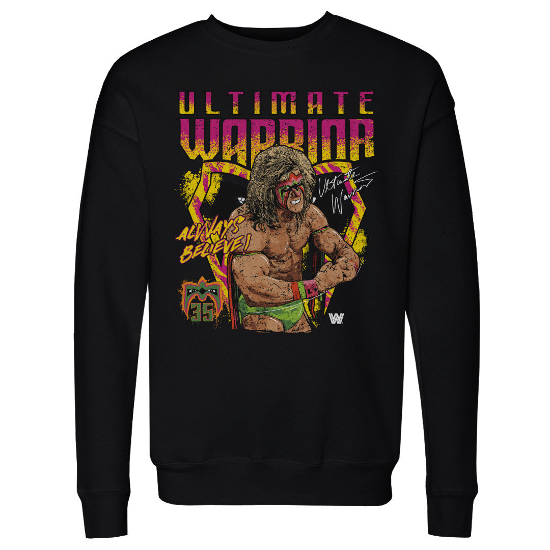 Ultimate Warrior Men&#39;s Crewneck Sweatshirt | 500 LEVEL