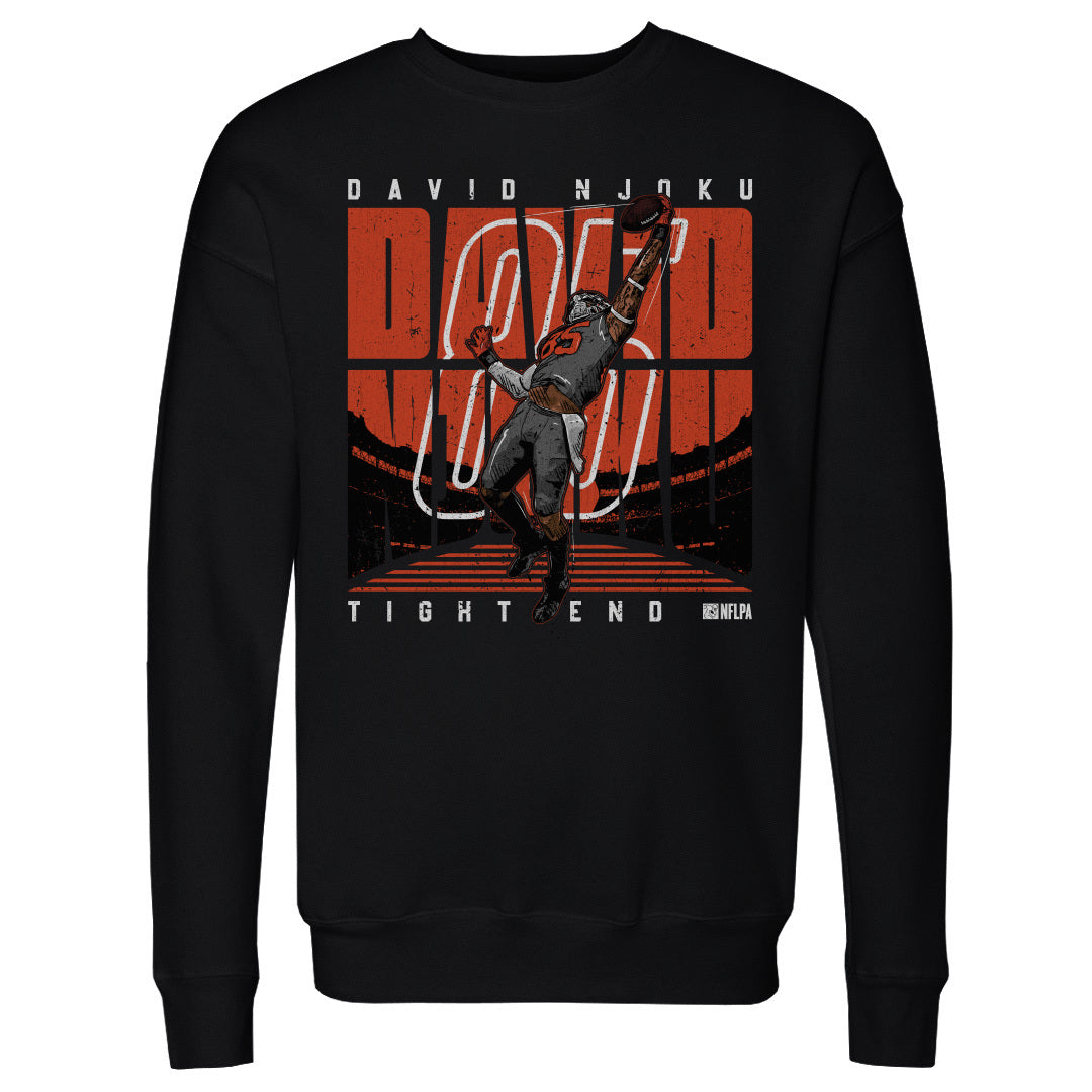 David Njoku Men&#39;s Crewneck Sweatshirt | 500 LEVEL