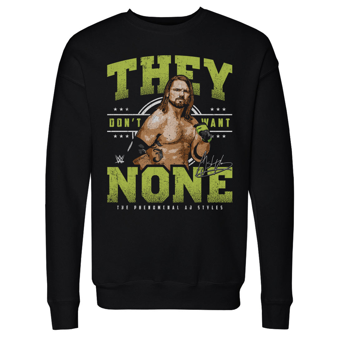 A.J. Styles Men&#39;s Crewneck Sweatshirt | 500 LEVEL