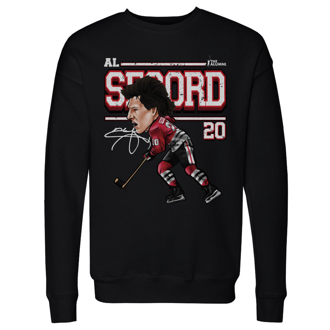 Al Secord Men&#39;s Crewneck Sweatshirt | 500 LEVEL