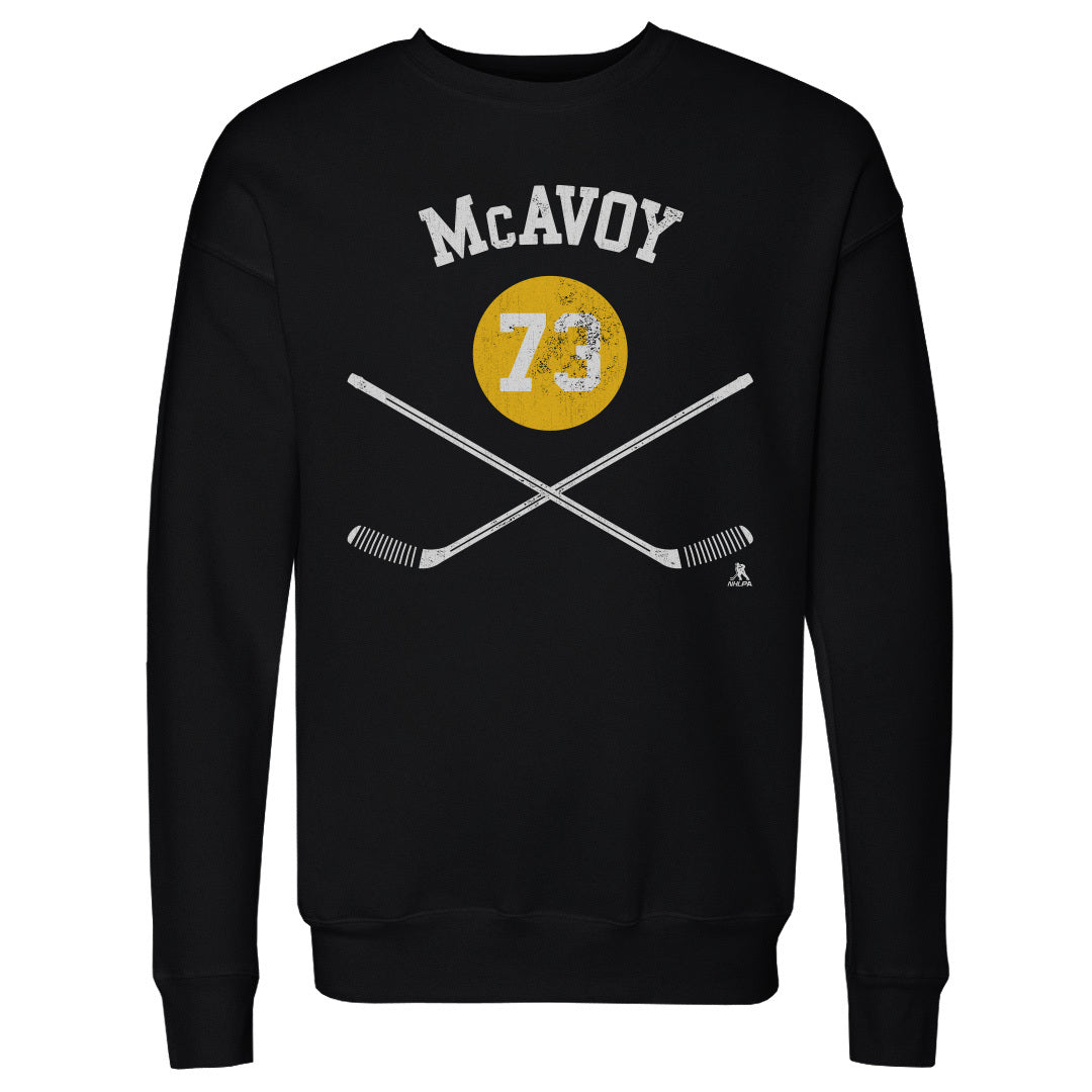 Charlie McAvoy Men&#39;s Crewneck Sweatshirt | 500 LEVEL