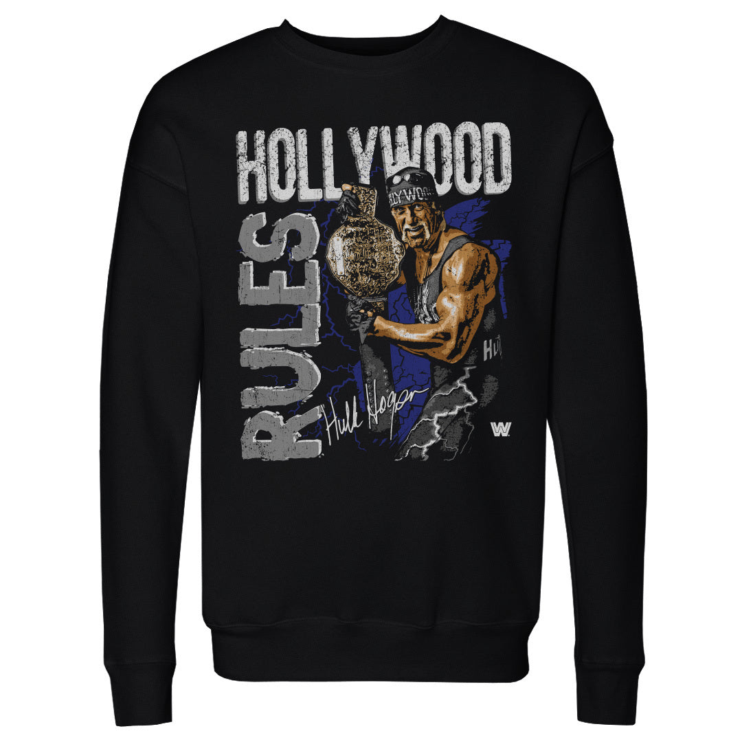 Hulk Hogan Men&#39;s Crewneck Sweatshirt | 500 LEVEL