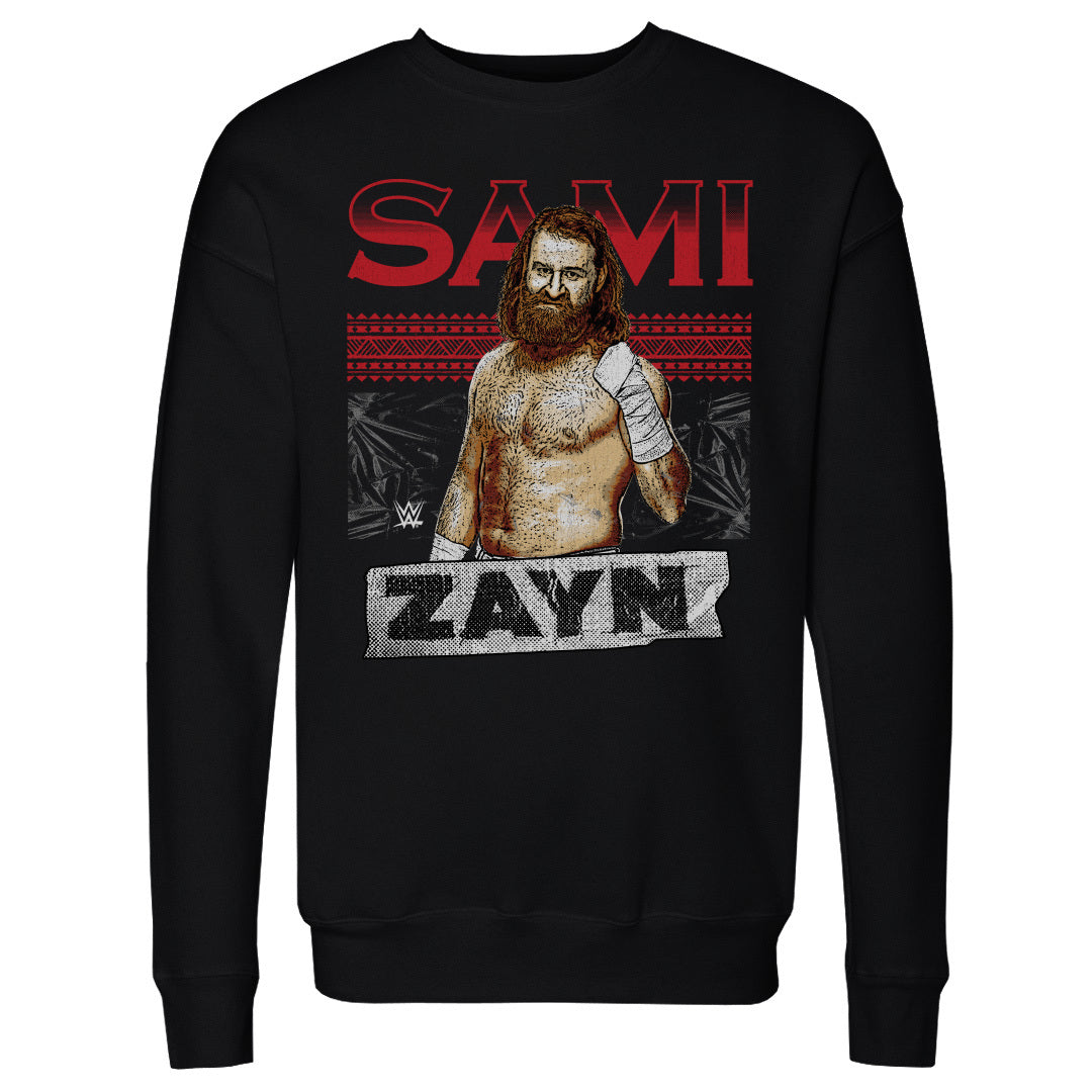 Sami Zayn Men&#39;s Crewneck Sweatshirt | 500 LEVEL