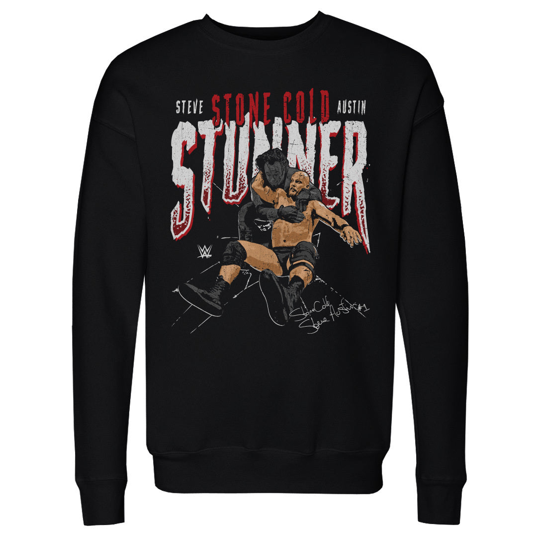 Stone Cold Steve Austin Men&#39;s Crewneck Sweatshirt | 500 LEVEL