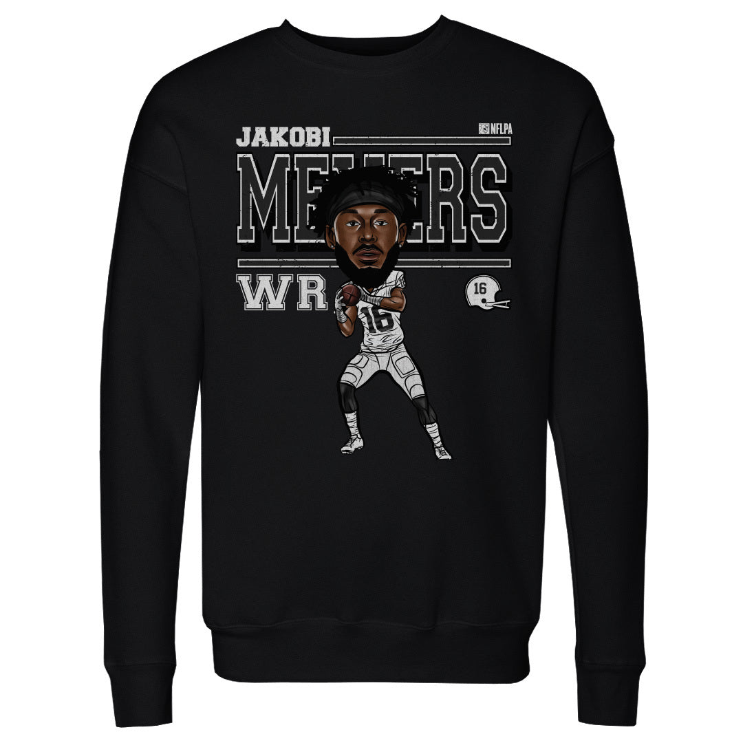 Jakobi Meyers Men&#39;s Crewneck Sweatshirt | 500 LEVEL