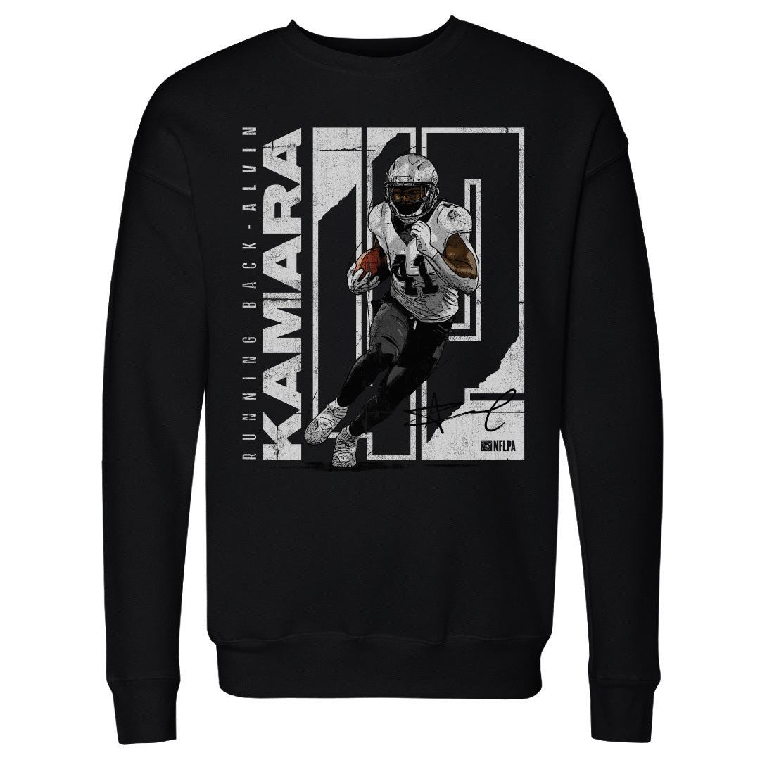 Alvin Kamara Men&#39;s Crewneck Sweatshirt | 500 LEVEL