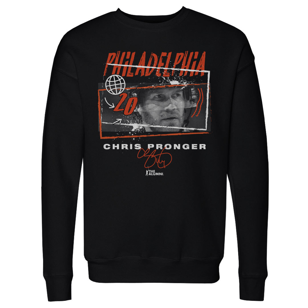 Chris Pronger Men&#39;s Crewneck Sweatshirt | 500 LEVEL