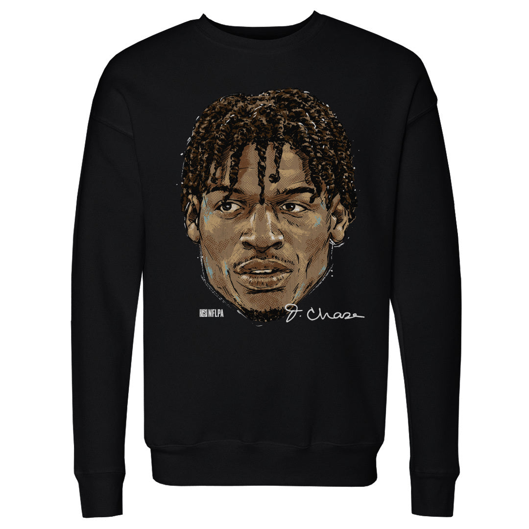 Ja&#39;Marr Chase Men&#39;s Crewneck Sweatshirt | 500 LEVEL