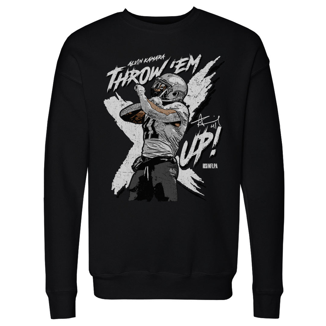 Alvin Kamara Men&#39;s Crewneck Sweatshirt | 500 LEVEL