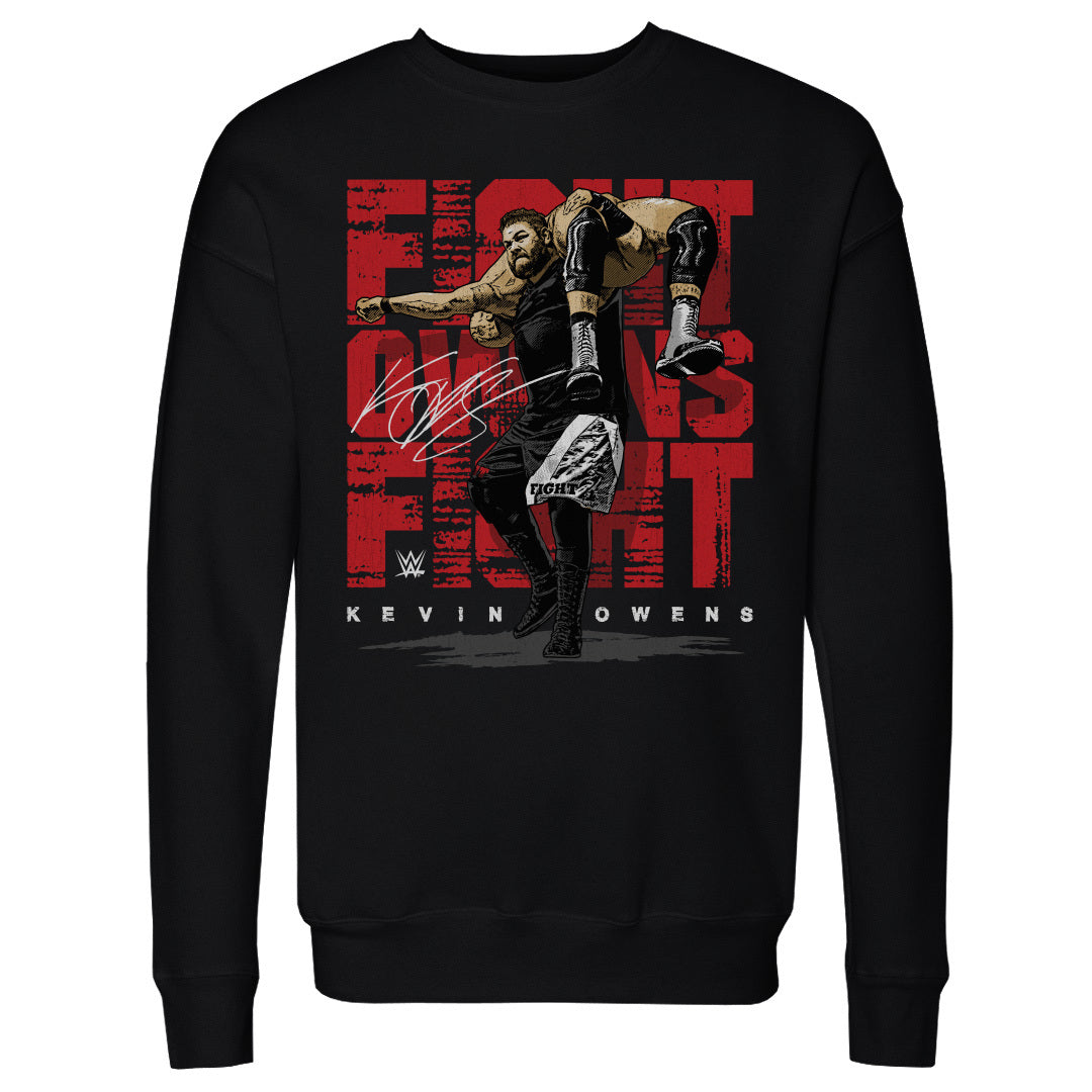 Kevin Owens Men&#39;s Crewneck Sweatshirt | 500 LEVEL