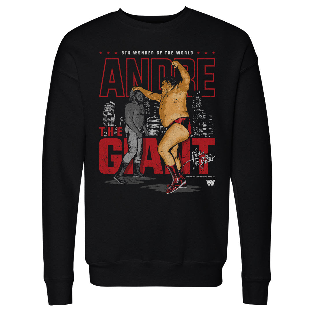 Andre The Giant Men&#39;s Crewneck Sweatshirt | 500 LEVEL