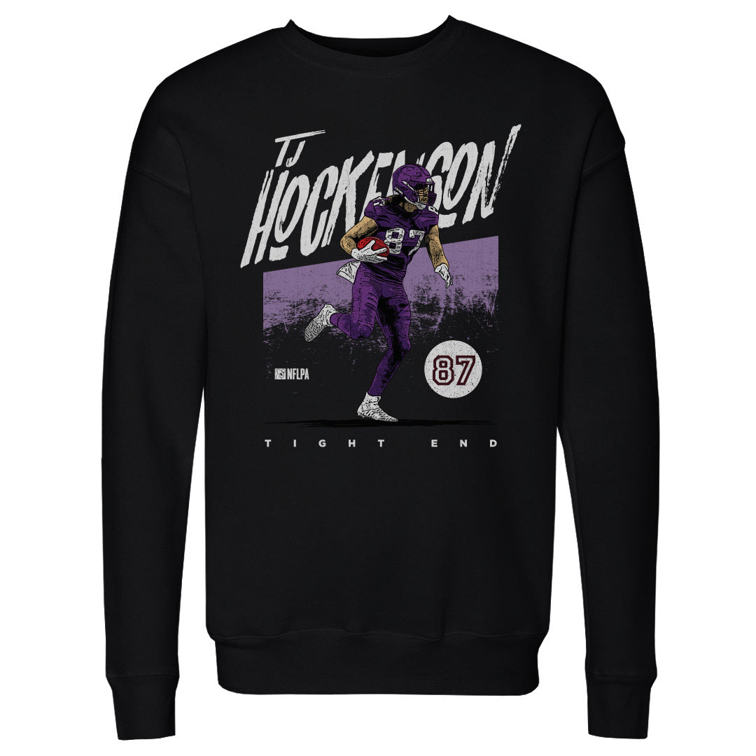 T.J. Hockenson Men&#39;s Crewneck Sweatshirt | 500 LEVEL