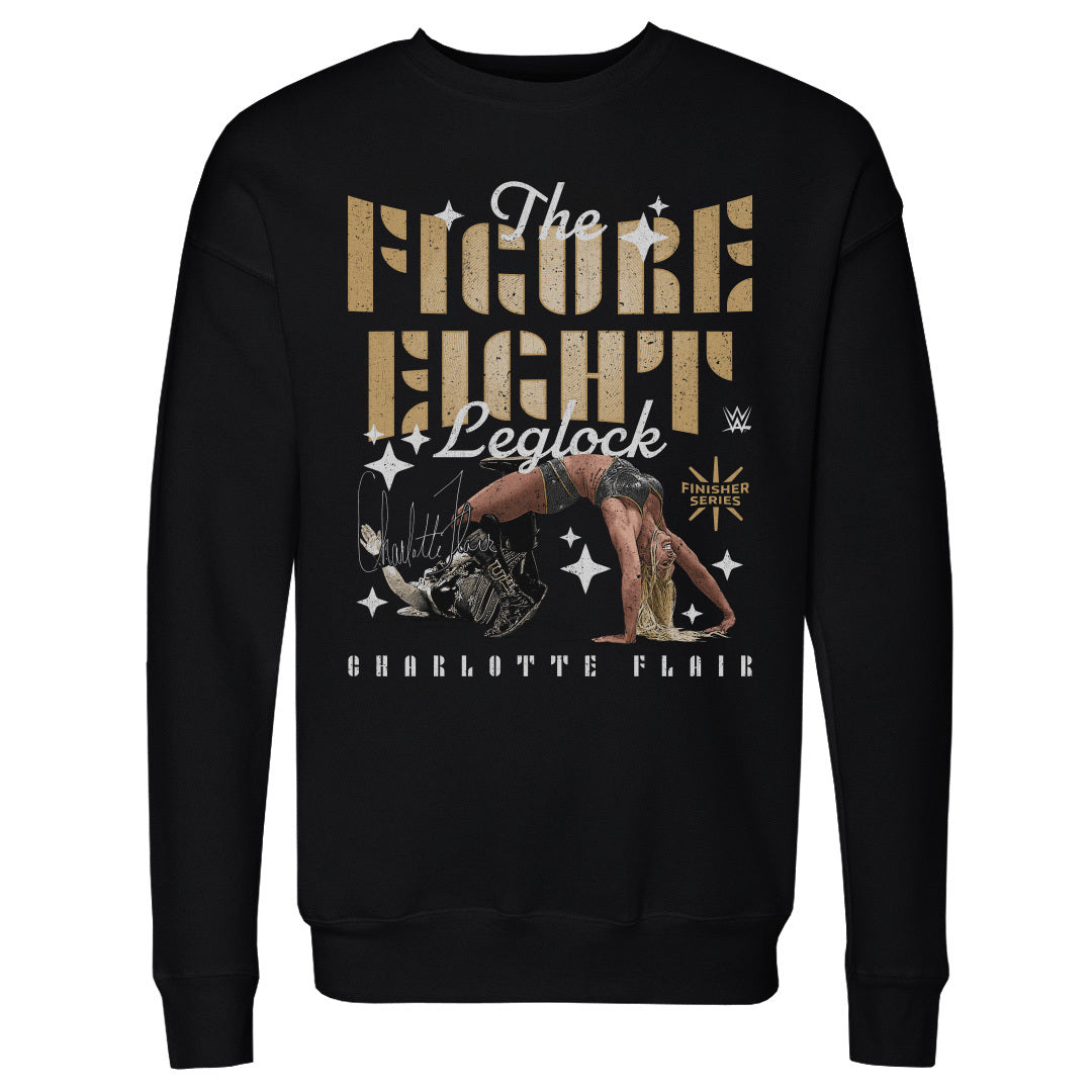 Charlotte Flair Men&#39;s Crewneck Sweatshirt | 500 LEVEL