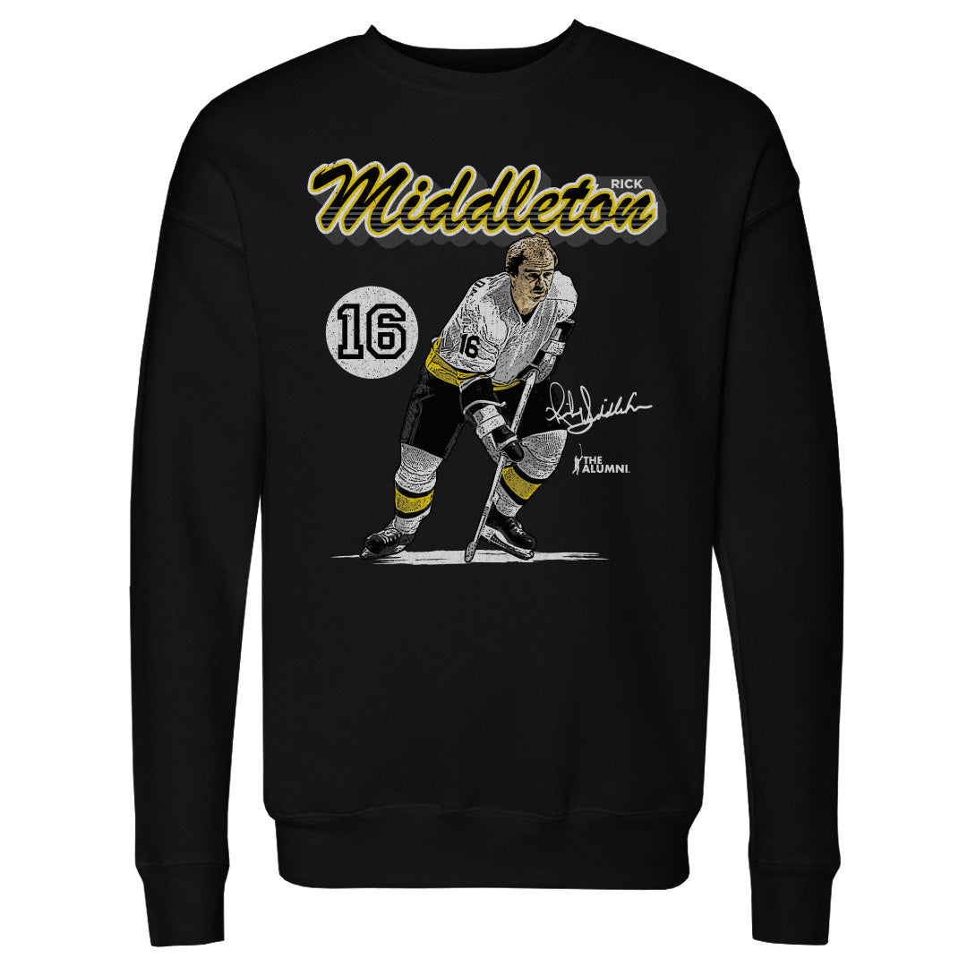 Rick Middleton Men&#39;s Crewneck Sweatshirt | 500 LEVEL