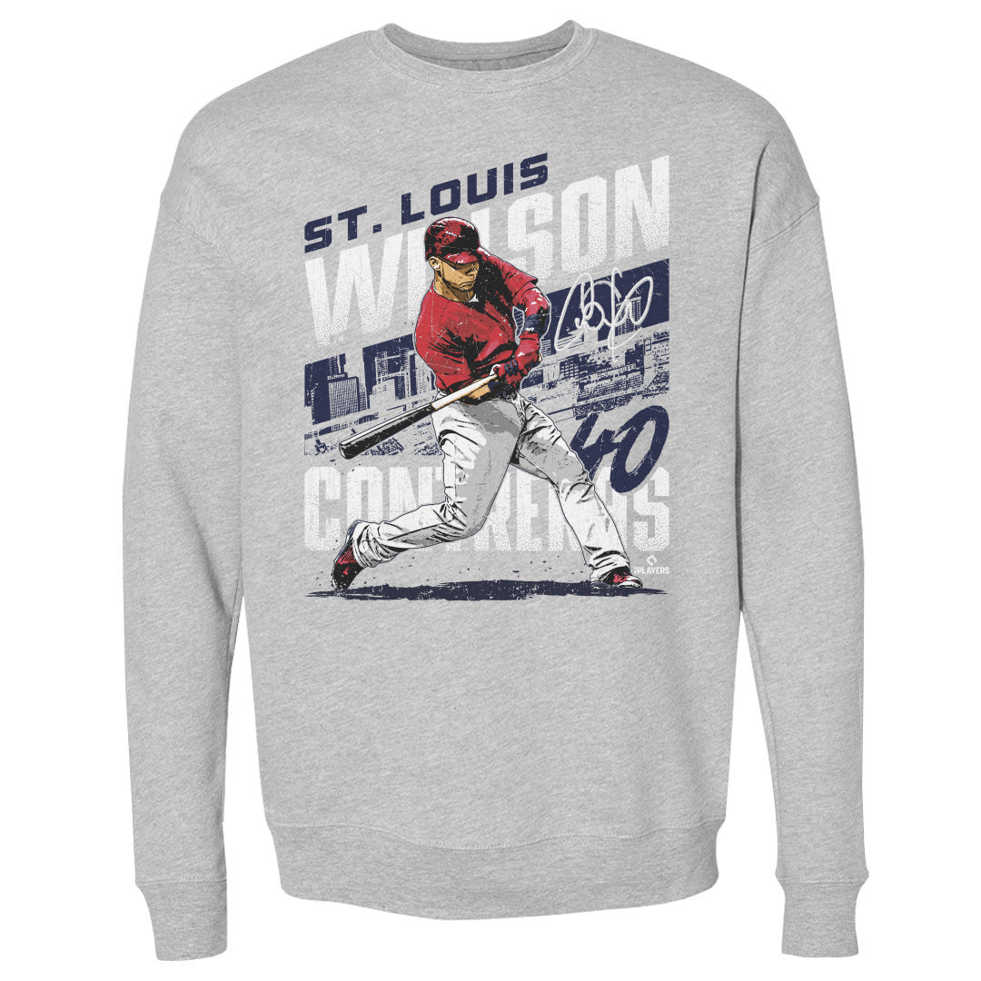 Willson Contreras Men&#39;s Crewneck Sweatshirt | 500 LEVEL