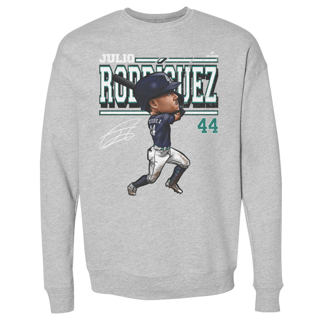 Julio Rodriguez Men&#39;s Crewneck Sweatshirt | 500 LEVEL