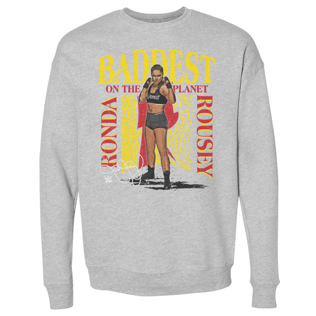 Ronda Rousey Men&#39;s Crewneck Sweatshirt | 500 LEVEL