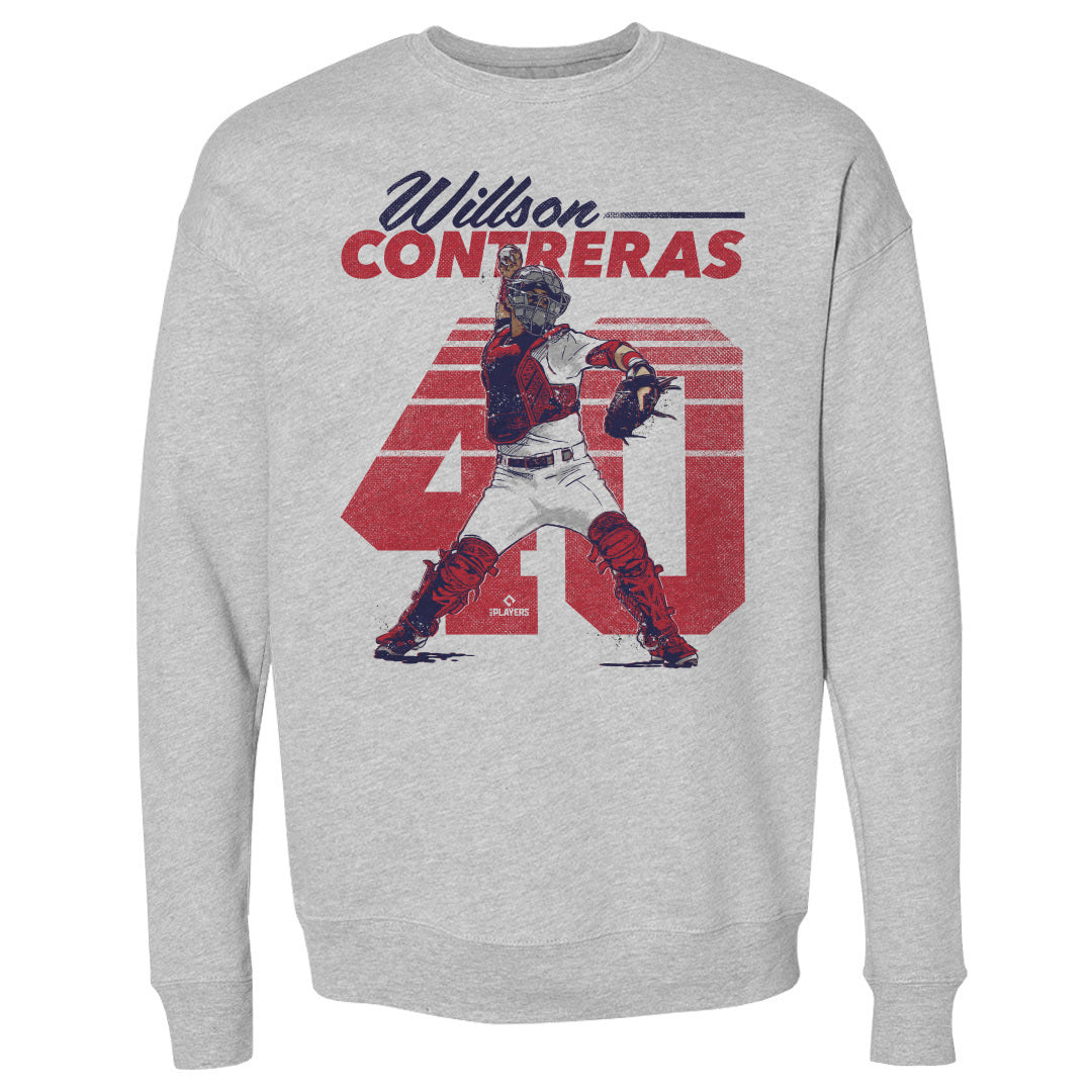 Willson Contreras Men&#39;s Crewneck Sweatshirt | 500 LEVEL