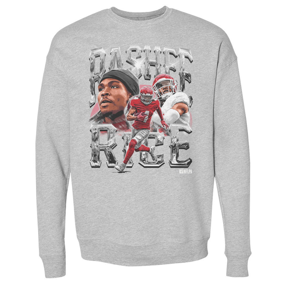 Rashee Rice Men&#39;s Crewneck Sweatshirt | 500 LEVEL