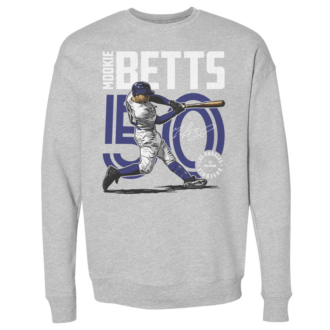 Mookie Betts Men&#39;s Crewneck Sweatshirt | 500 LEVEL