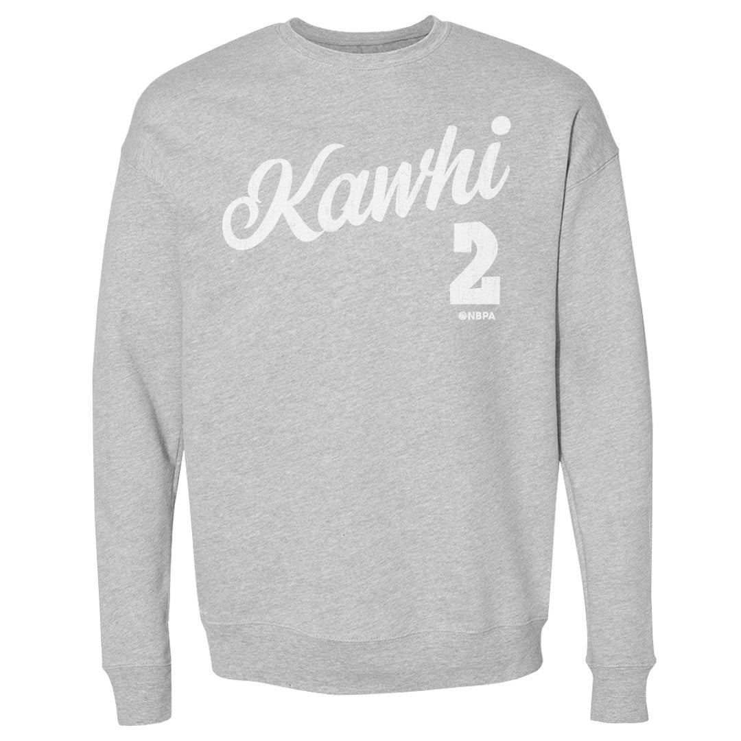 Kawhi Leonard Men&#39;s Crewneck Sweatshirt | 500 LEVEL