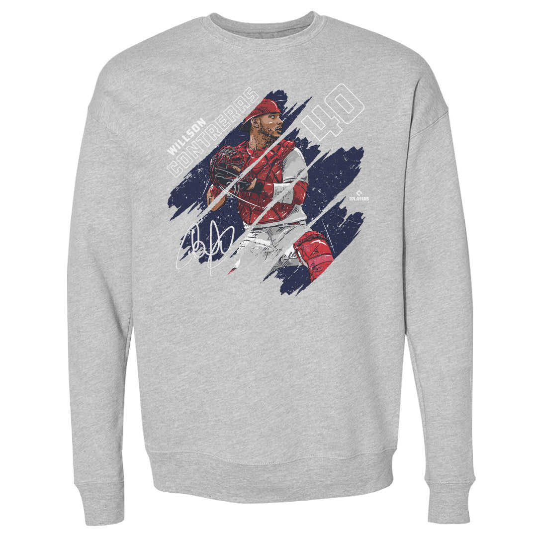 Willson Contreras Men&#39;s Crewneck Sweatshirt | 500 LEVEL