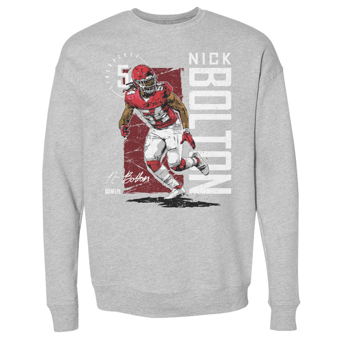 Nick Bolton Men&#39;s Crewneck Sweatshirt | 500 LEVEL