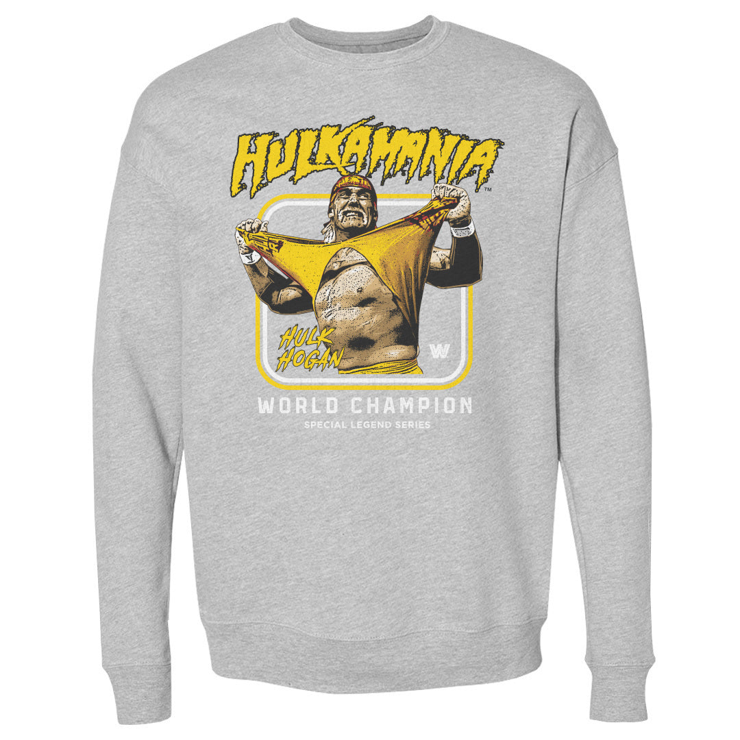 Hulk Hogan Men&#39;s Crewneck Sweatshirt | 500 LEVEL