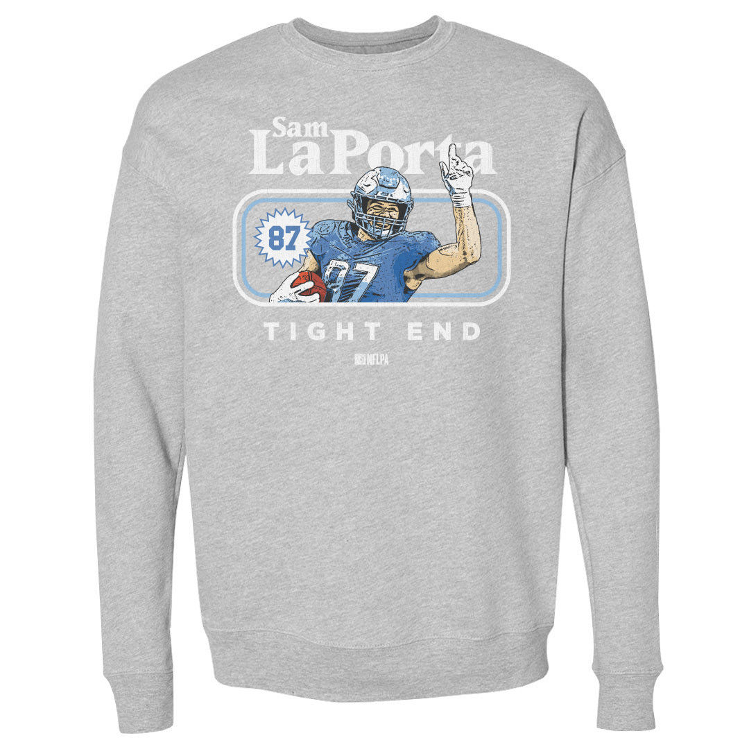 Sam LaPorta Men&#39;s Crewneck Sweatshirt | 500 LEVEL