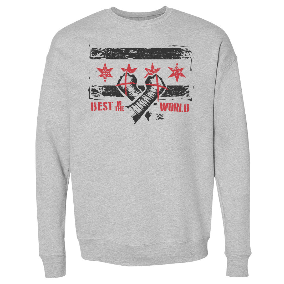 CM Punk Men&#39;s Crewneck Sweatshirt | 500 LEVEL