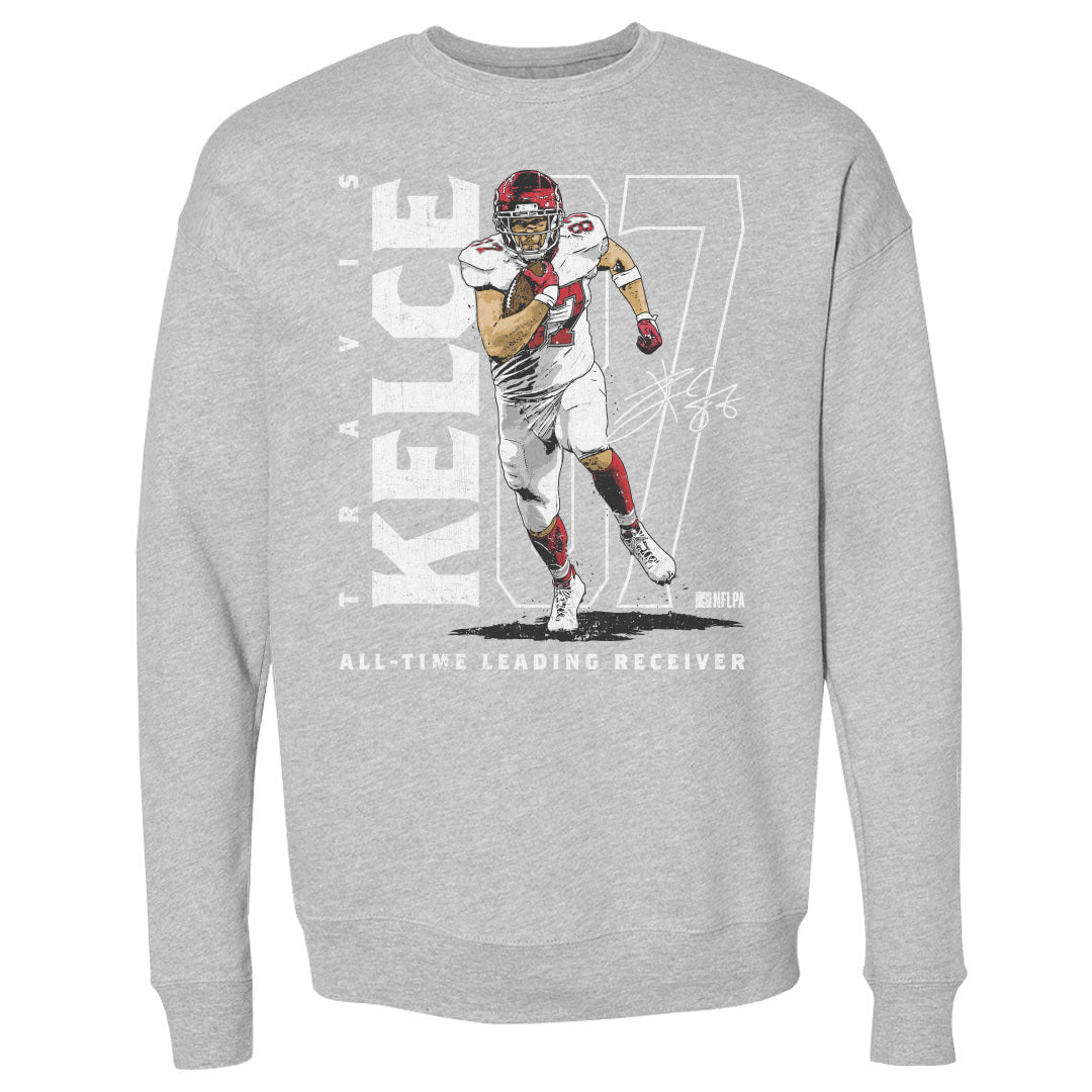 Travis Kelce Men&#39;s Crewneck Sweatshirt | 500 LEVEL