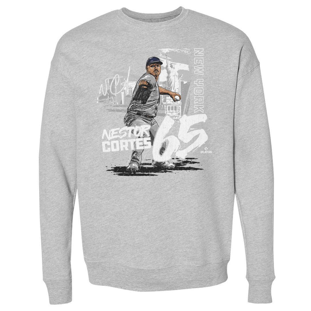 Nestor Cortes Men&#39;s Crewneck Sweatshirt | 500 LEVEL