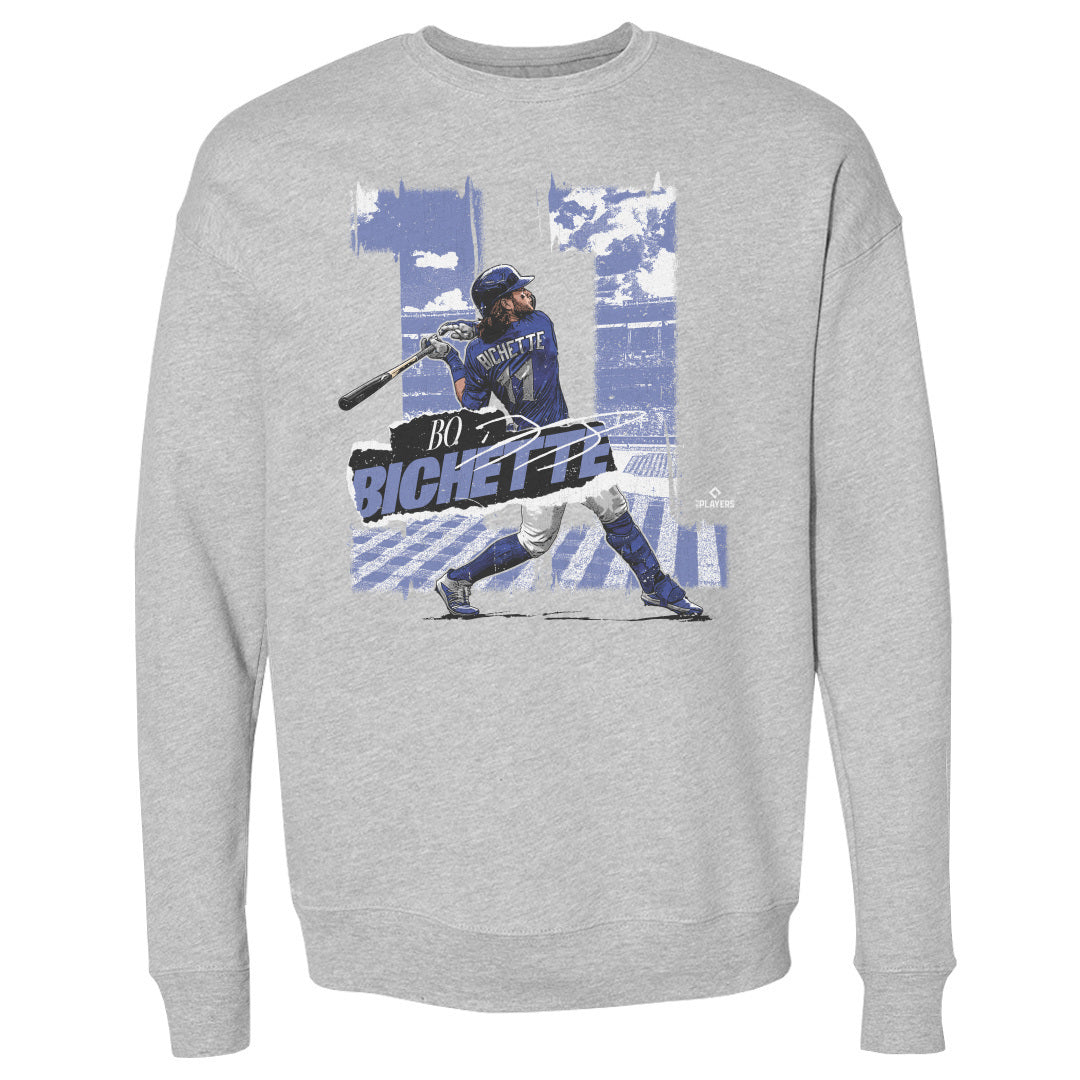 Bo Bichette Men&#39;s Crewneck Sweatshirt | 500 LEVEL