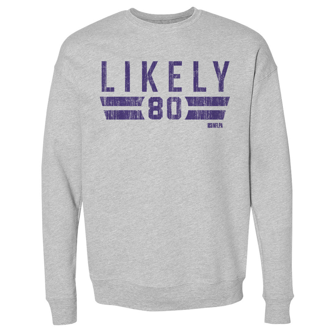 Isaiah Likely Men&#39;s Crewneck Sweatshirt | 500 LEVEL