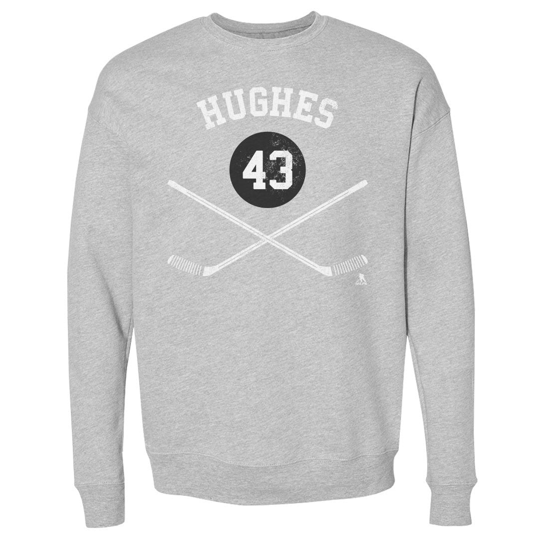 Luke Hughes Men&#39;s Crewneck Sweatshirt | 500 LEVEL