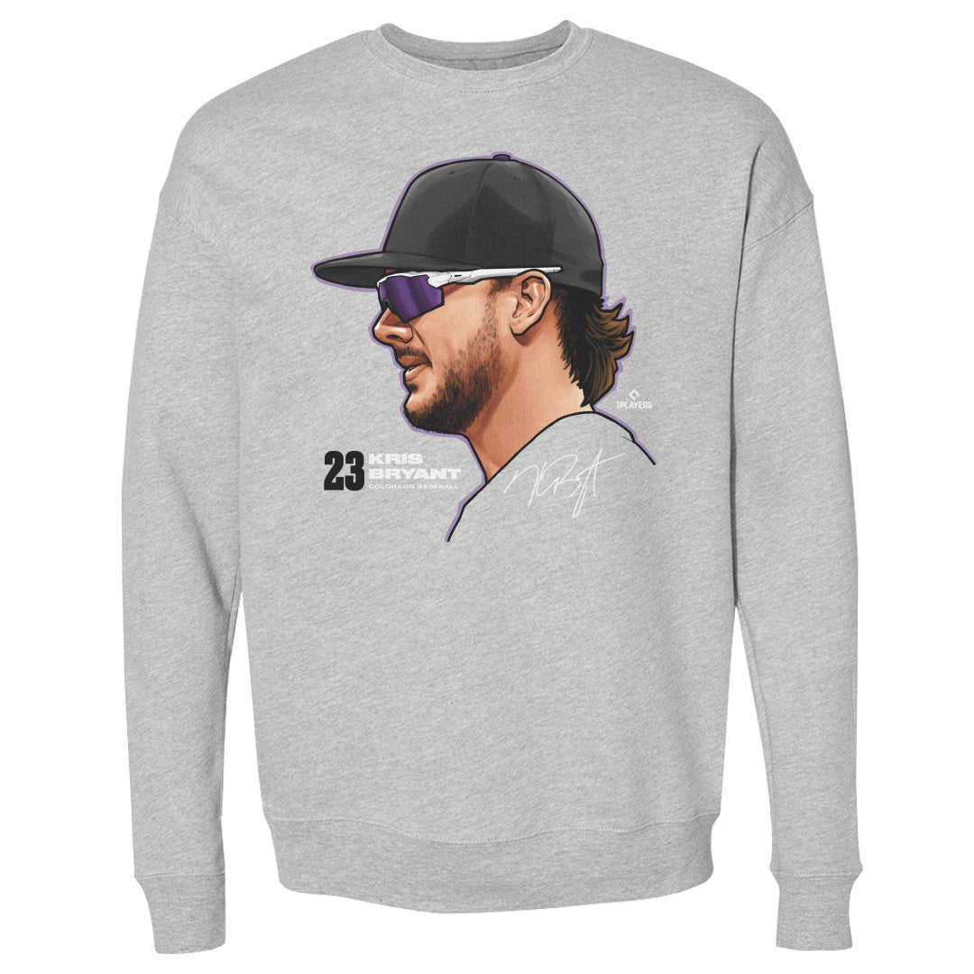 Kris Bryant Men&#39;s Crewneck Sweatshirt | 500 LEVEL