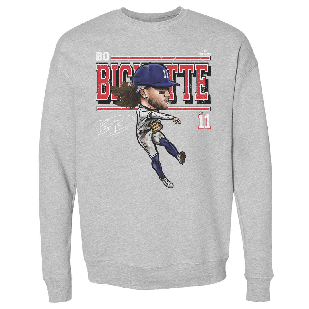 Bo Bichette Men&#39;s Crewneck Sweatshirt | 500 LEVEL