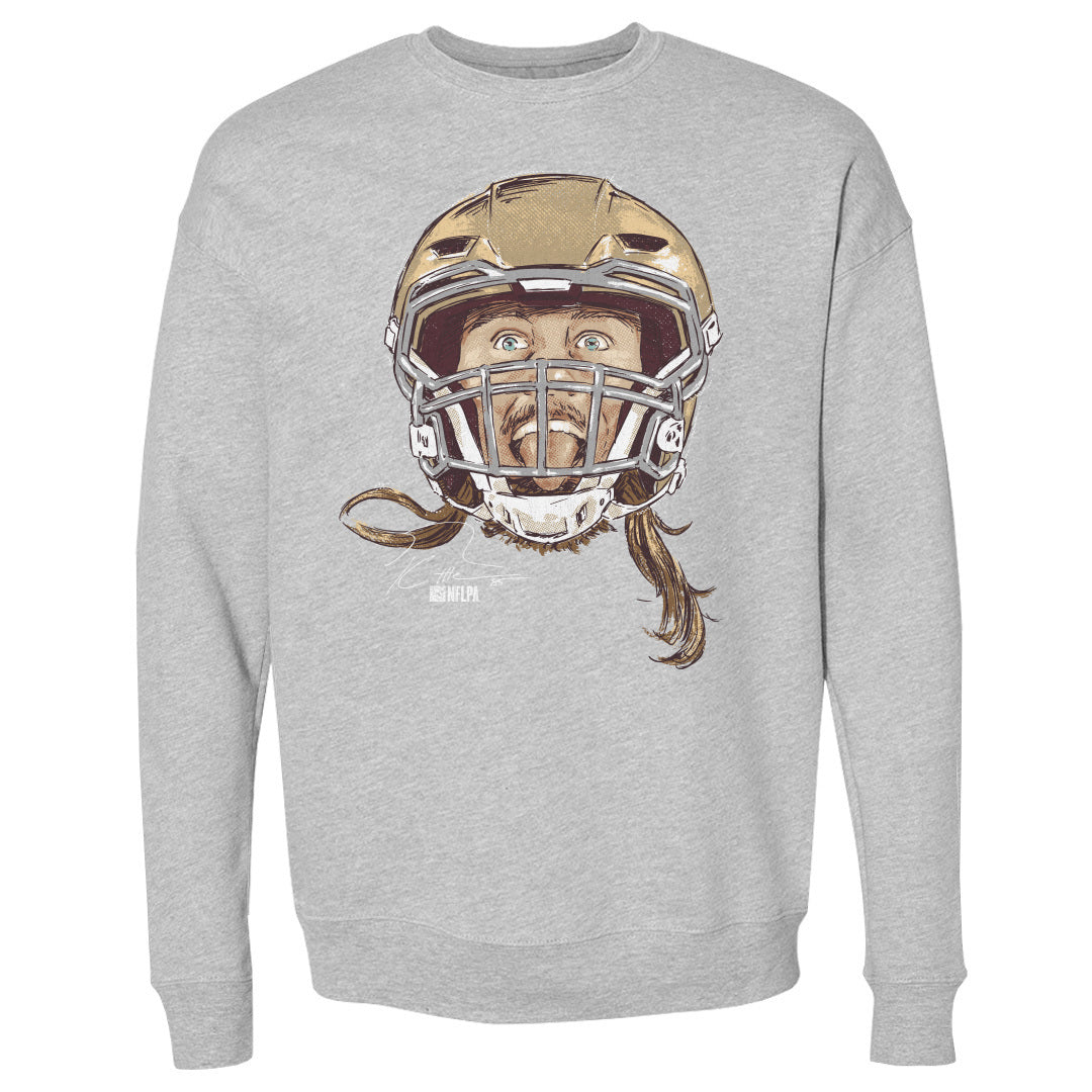 George Kittle Men&#39;s Crewneck Sweatshirt | 500 LEVEL