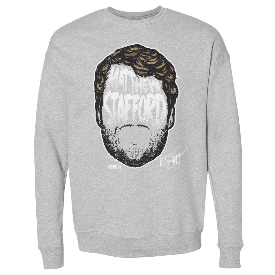 Matthew Stafford Men&#39;s Crewneck Sweatshirt | 500 LEVEL