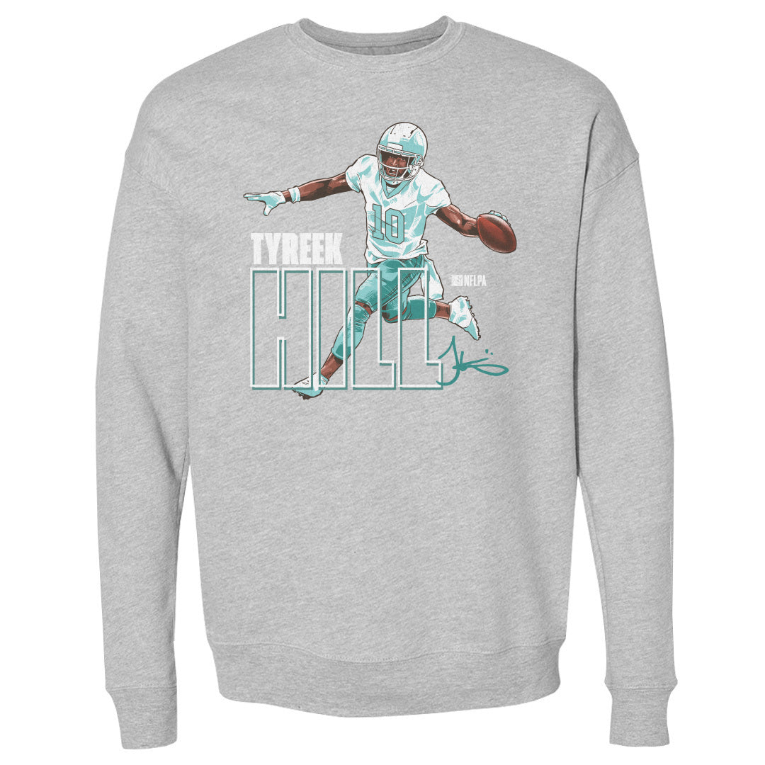 Tyreek Hill Men&#39;s Crewneck Sweatshirt | 500 LEVEL