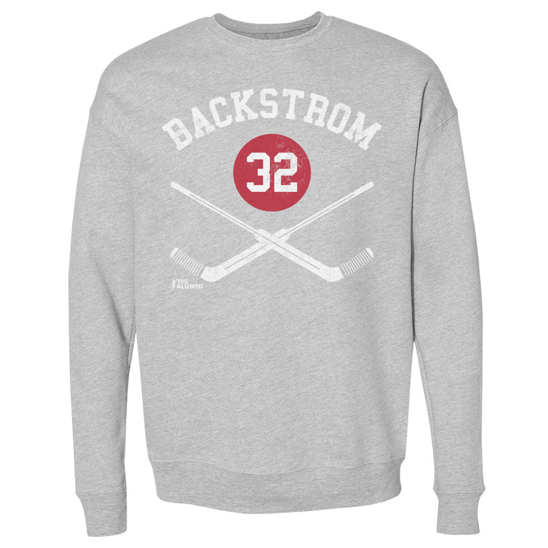 Niklas Backstrom Men&#39;s Crewneck Sweatshirt | 500 LEVEL