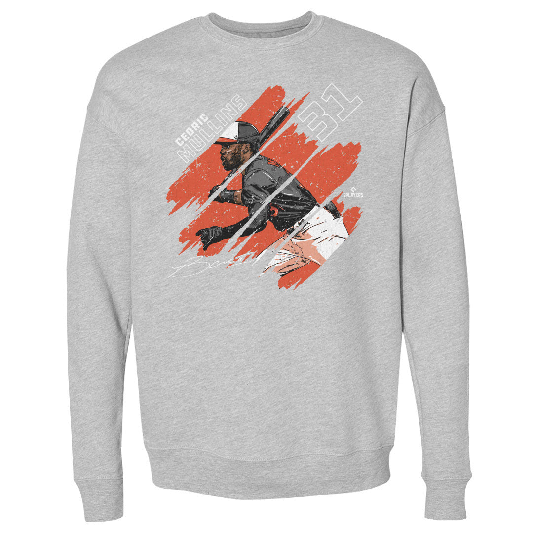 Cedric Mullins Men&#39;s Crewneck Sweatshirt | 500 LEVEL