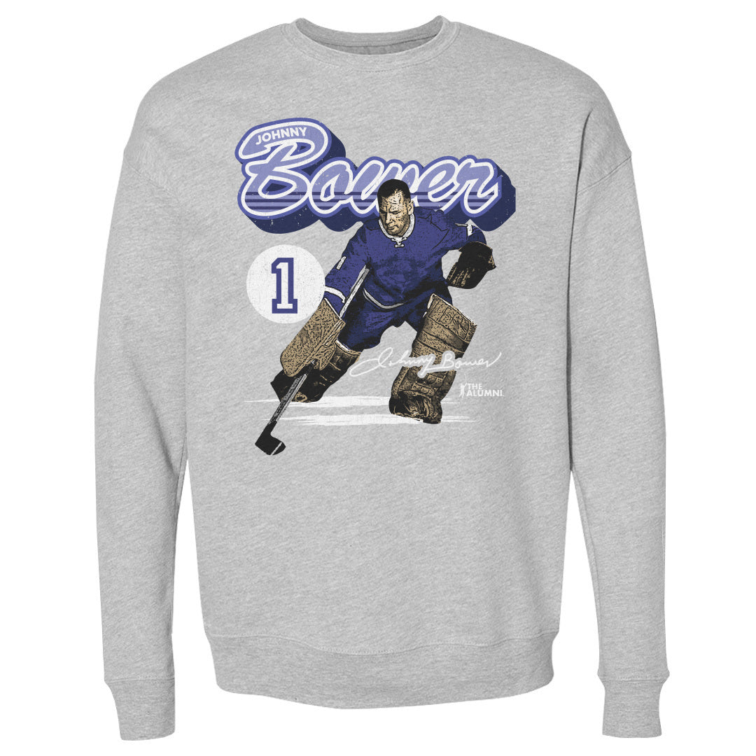 Johnny Bower Men&#39;s Crewneck Sweatshirt | 500 LEVEL