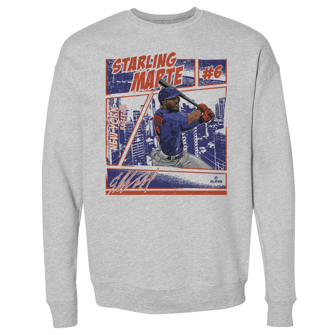 Starling Marte Men&#39;s Crewneck Sweatshirt | 500 LEVEL