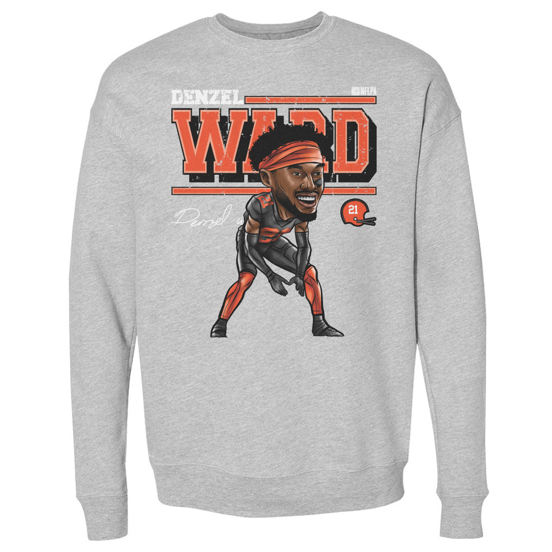 Denzel Ward Men&#39;s Crewneck Sweatshirt | 500 LEVEL