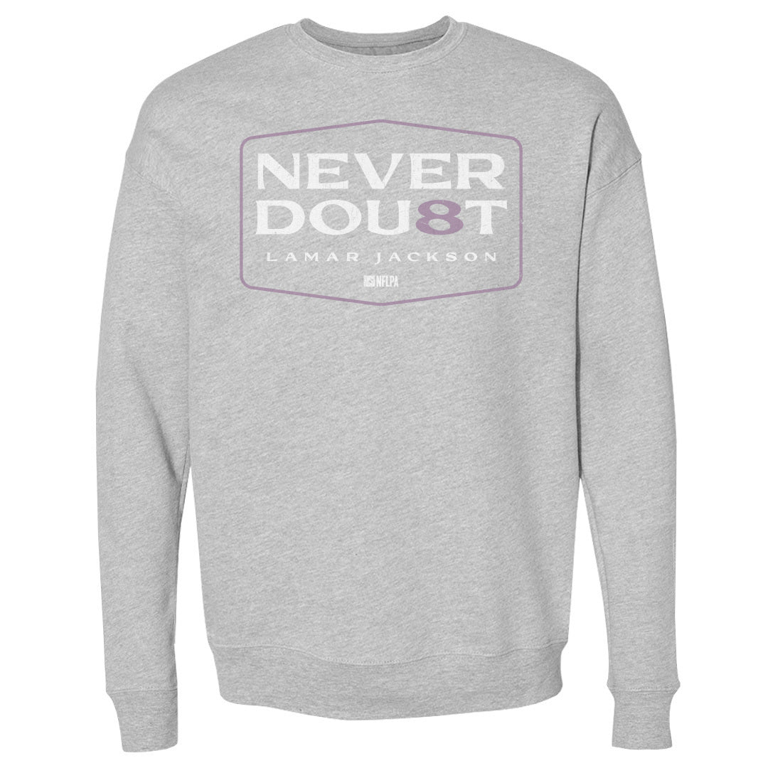 Lamar Jackson Men&#39;s Crewneck Sweatshirt | 500 LEVEL