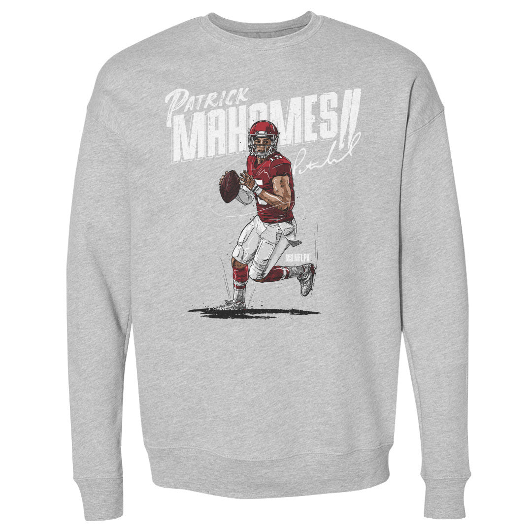 Patrick Mahomes Men&#39;s Crewneck Sweatshirt | 500 LEVEL